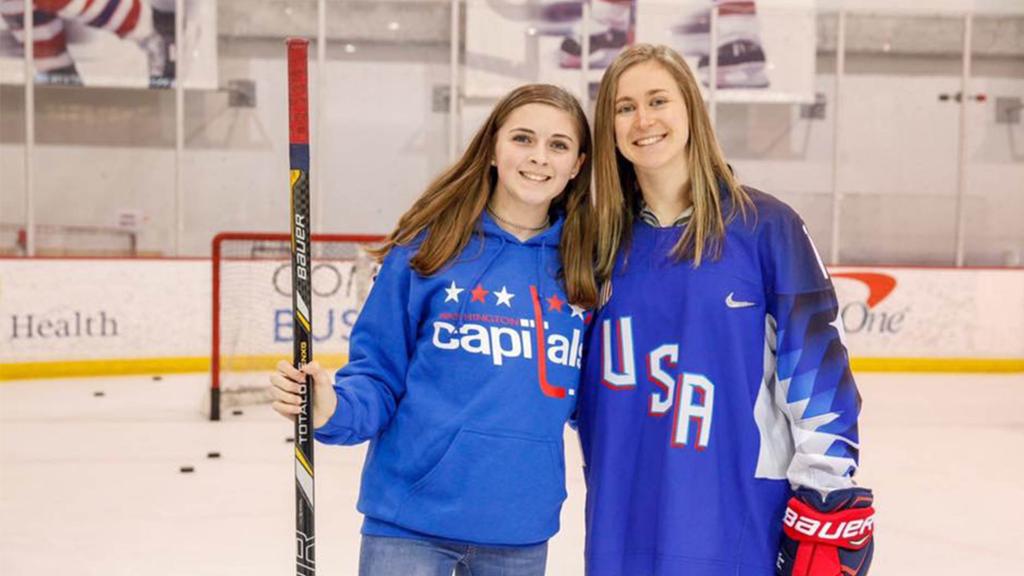 Haley Skarupa Named Capitals’ Hockey Ambassador